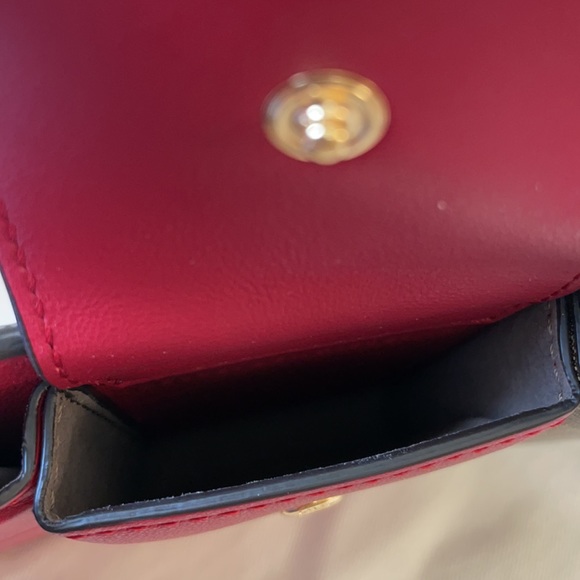 Fendi Bustine 3 Pockets Crossbody Leather and Zucca Coated Canvas Monogram Mini - Picture 9 of 12